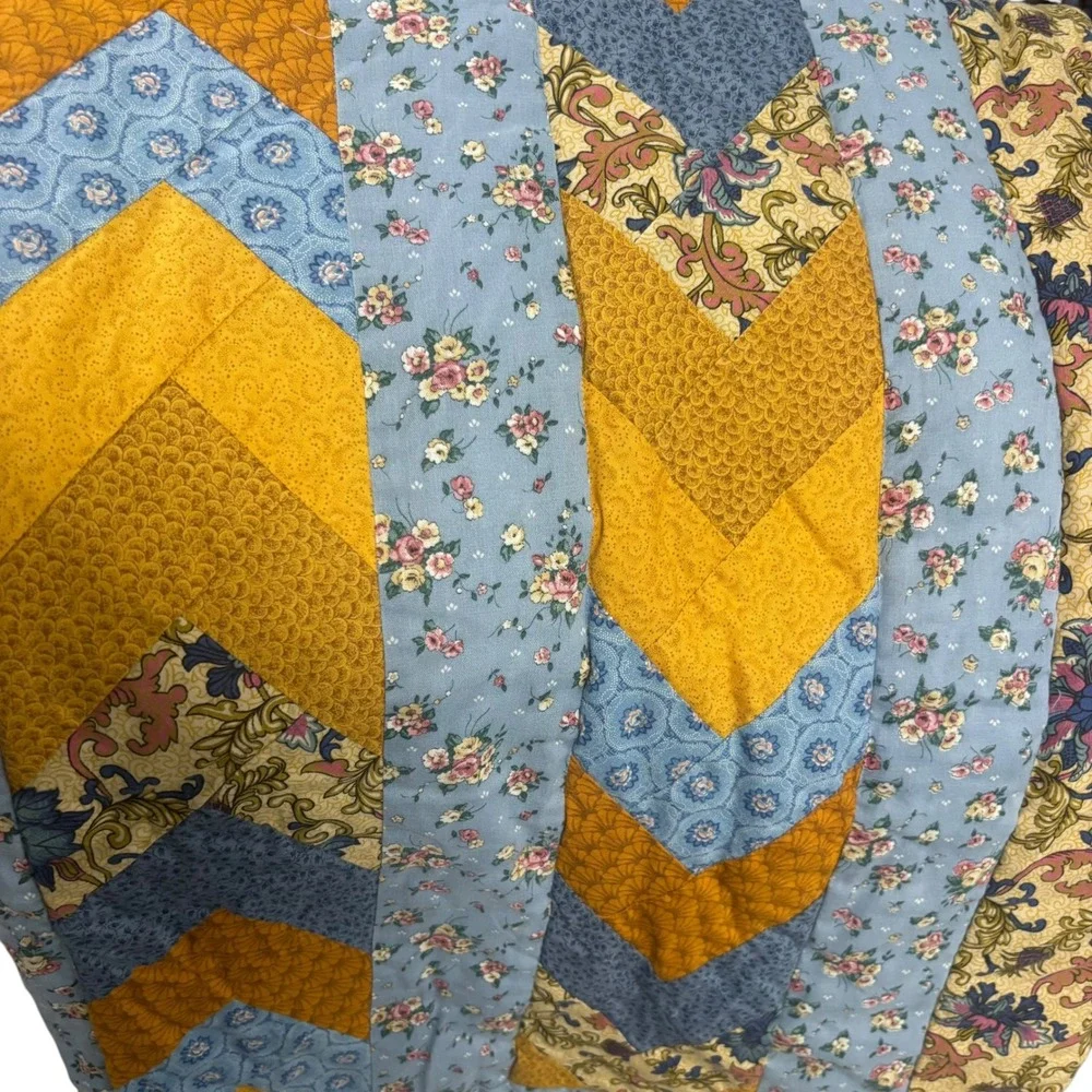 Handmade quilted wall