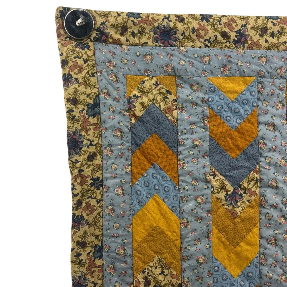 Handmade quilted wall