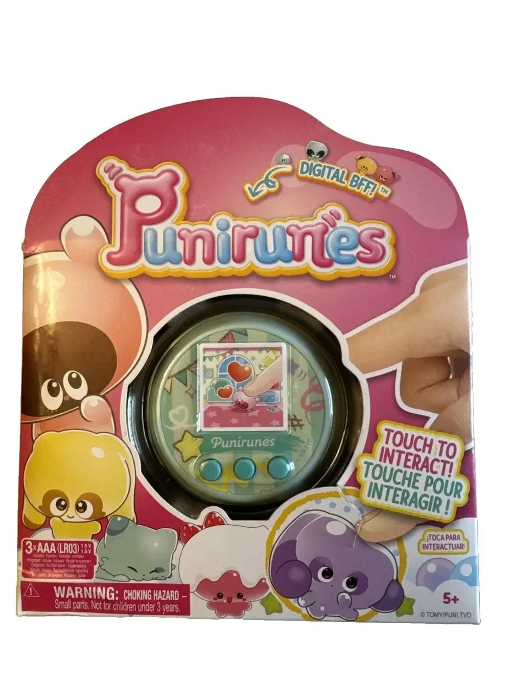 Punirunes Pink Digital Pet Interactive Toy Spin Master 55 Characters NEW