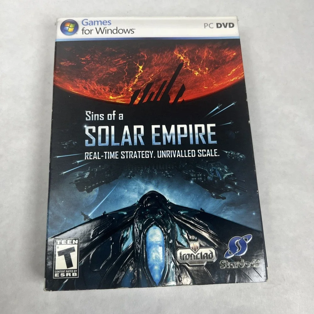 Sins of a Solar Empire‎ - PC - NEW/Sealed - Strategy Game - COMPLETE
