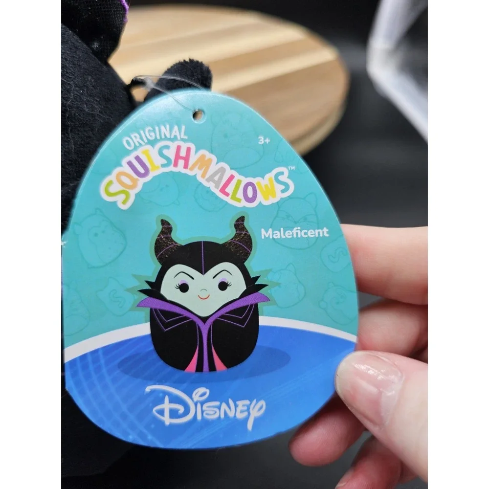 NEW! Squishmallows Disney Maleficent 8-Inch‎ Plush NWT Sleeping Beauty