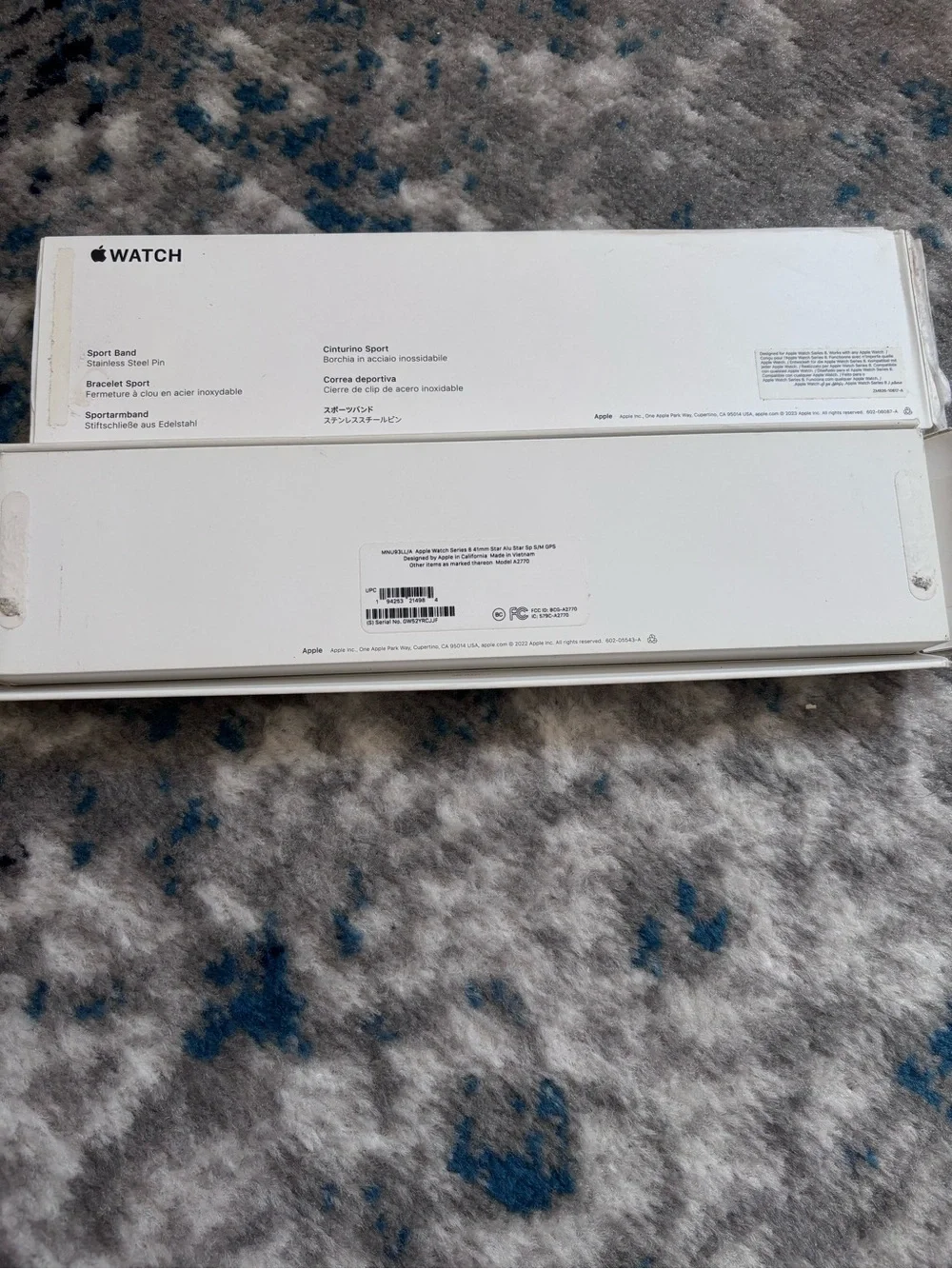 Apple Watch Series 8- With Sport Band & Charger