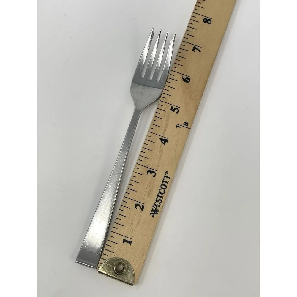 International Lyon NEW CHARM Stainless Teaspoon 5 7/8” & Salad Fork 7 1/8”