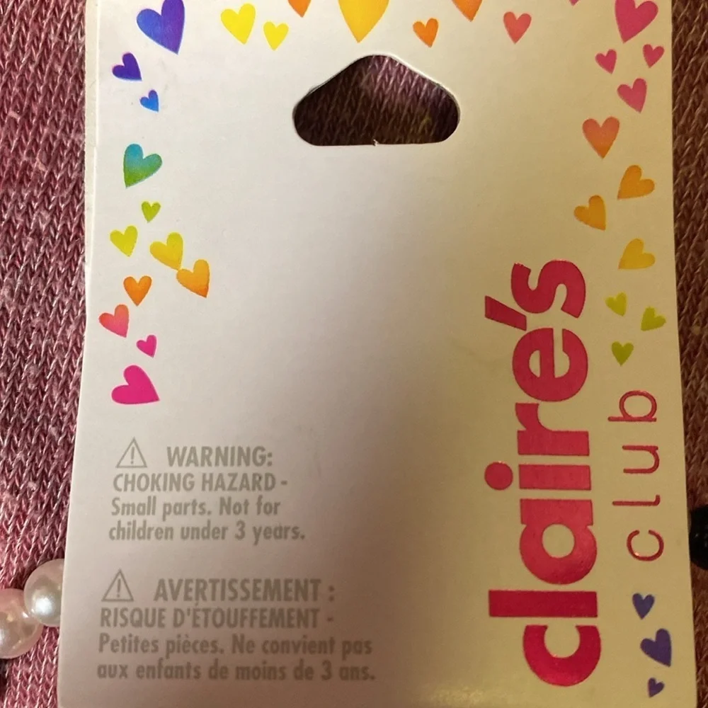 Claires gifts panda pink