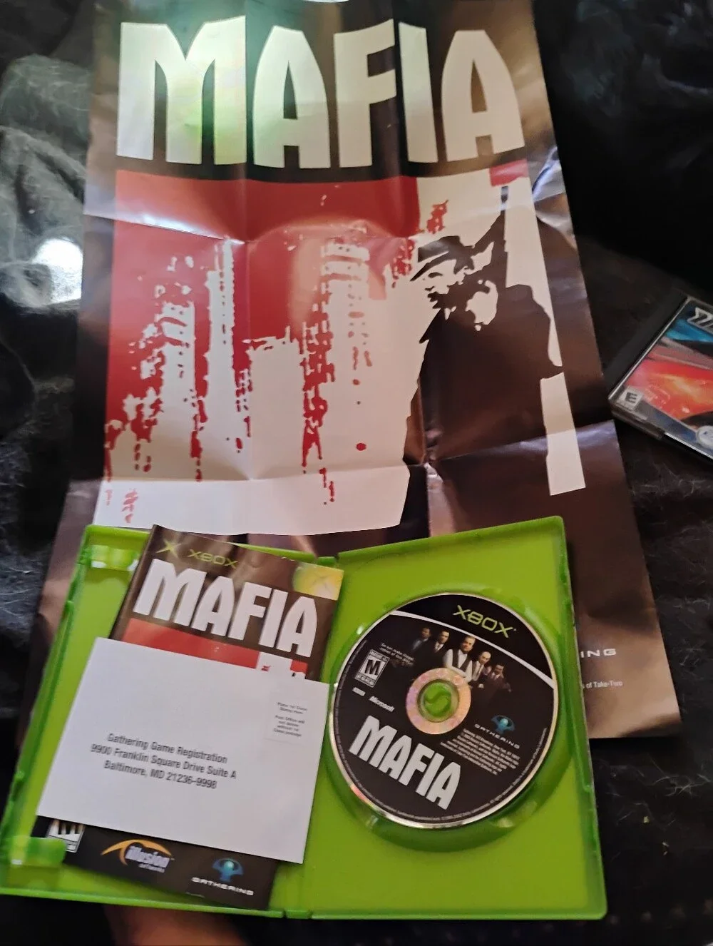 Mafia for Microsoft XBOX With Manual And Poster By Illusion Software Rated M