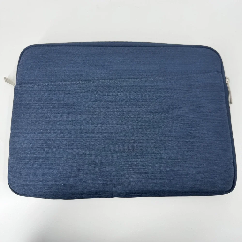 Lacdo Navy Blue Laptop Sleeve Case Padded‎ Pouch Bag for Notebook Computer