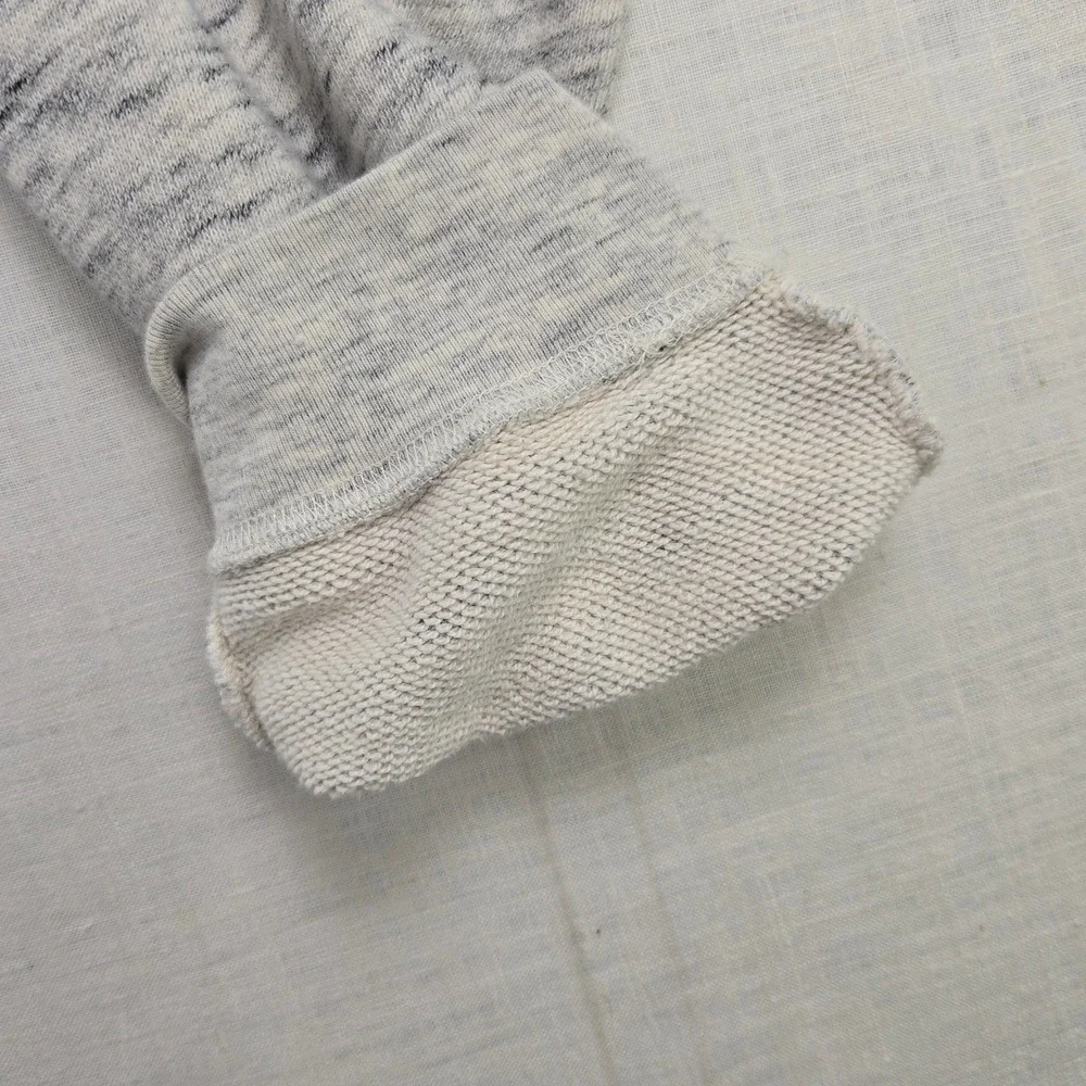 J Crew Vintage Fleece Joggers Size Large Men's Grey Sweatpants Marl‎ Cozy Comfy