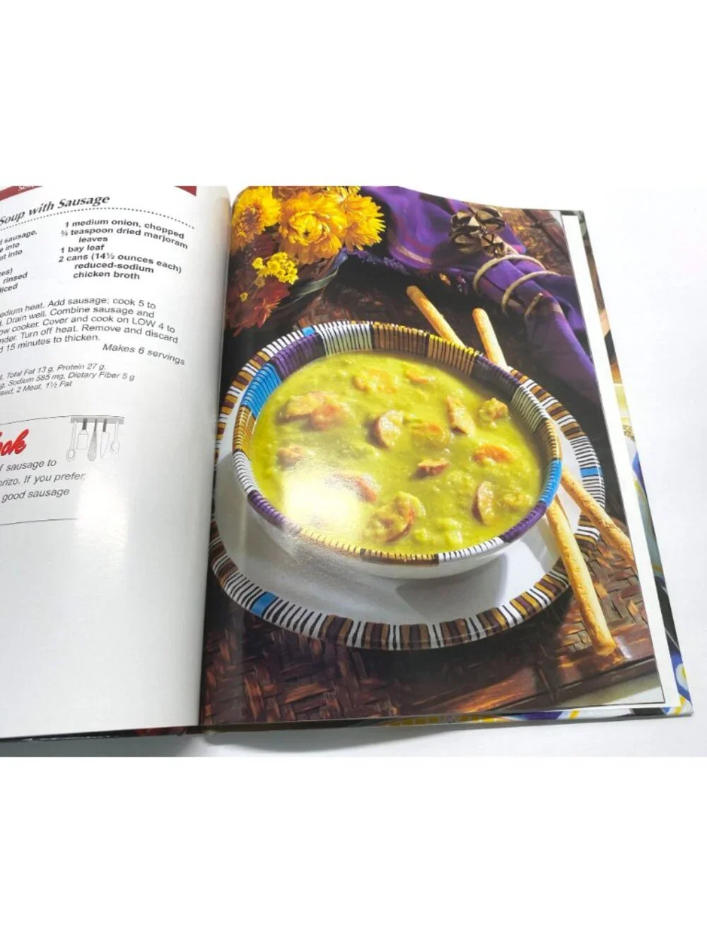 Easy Home Cooking Slow Cooker Recipes Cookbook Crockpot Hardcover 1990s