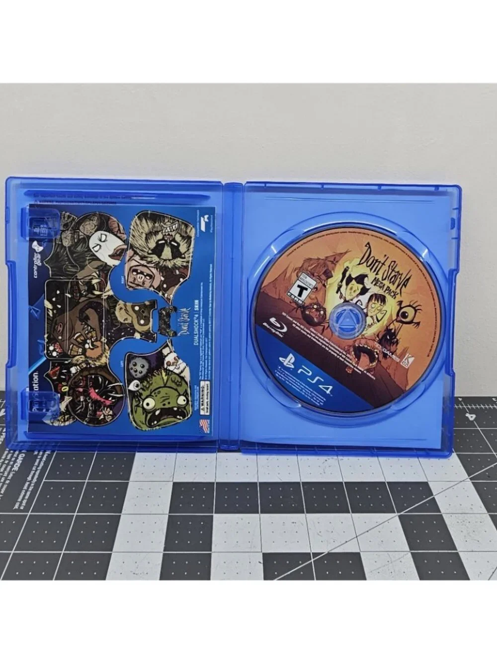 Don't Starve Mega Pack PS4 Misprint Error Version CUSA-04282 CIB Clean Disc Skin