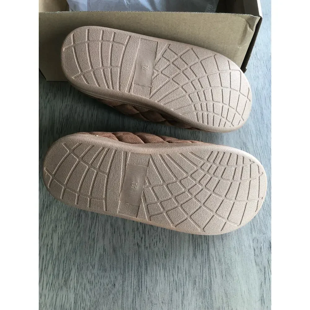 Steve Madden Kids BCramer Quilted Slipper in Cognac - M