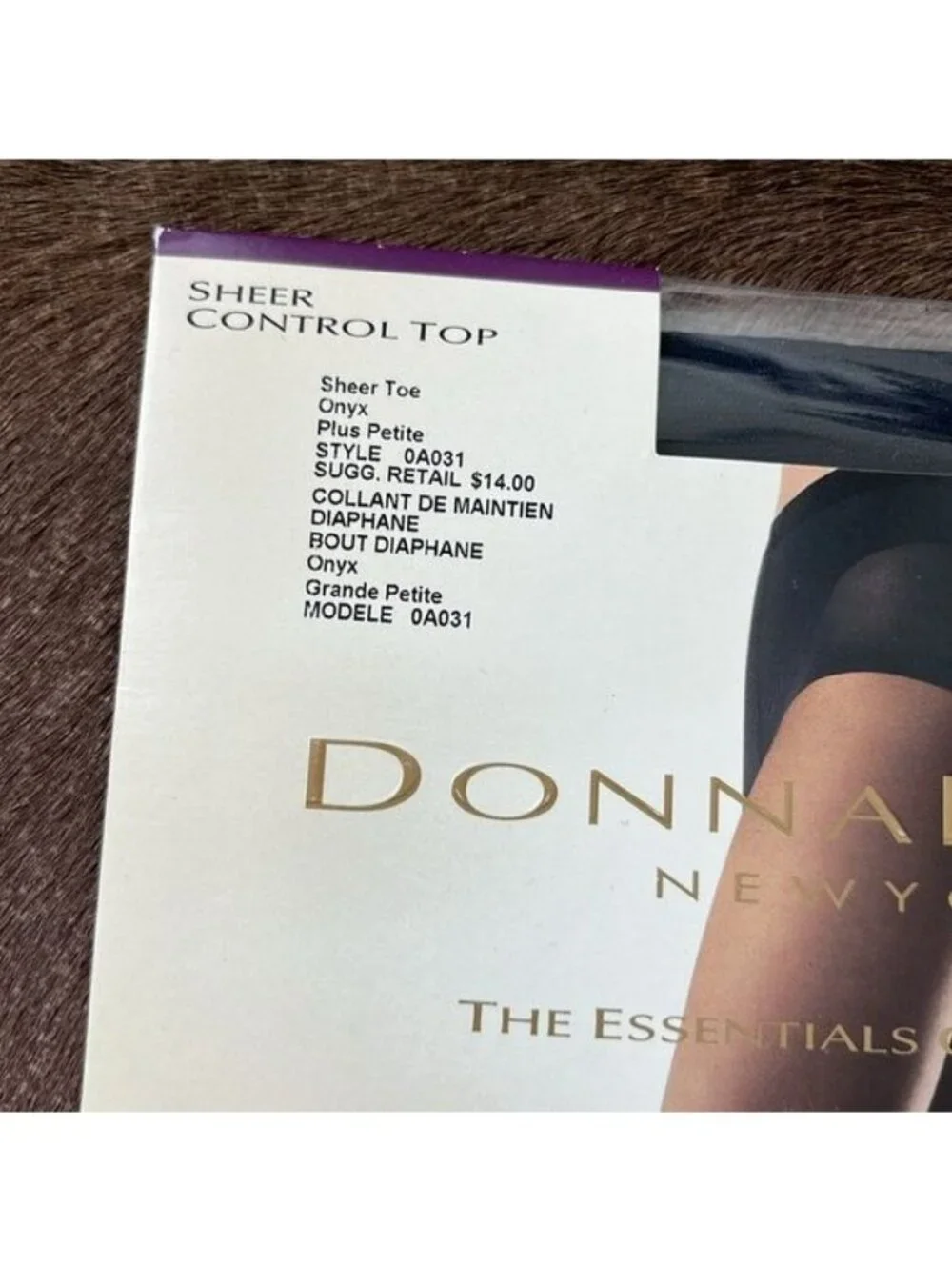Donna Karan packaging may