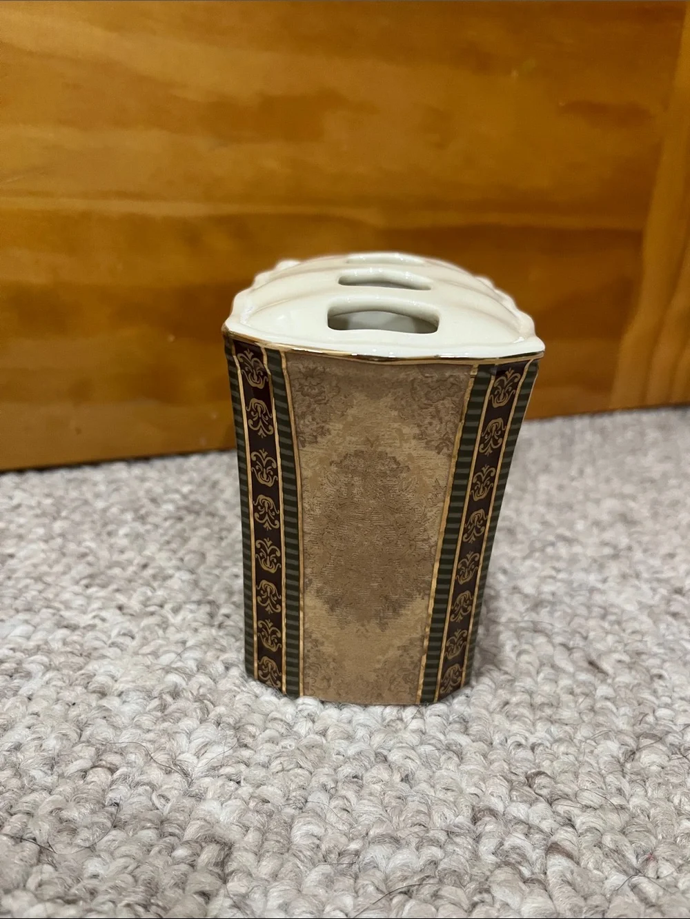 Bathroom Toothbrush Holder & Soap/Lotion Dispenser