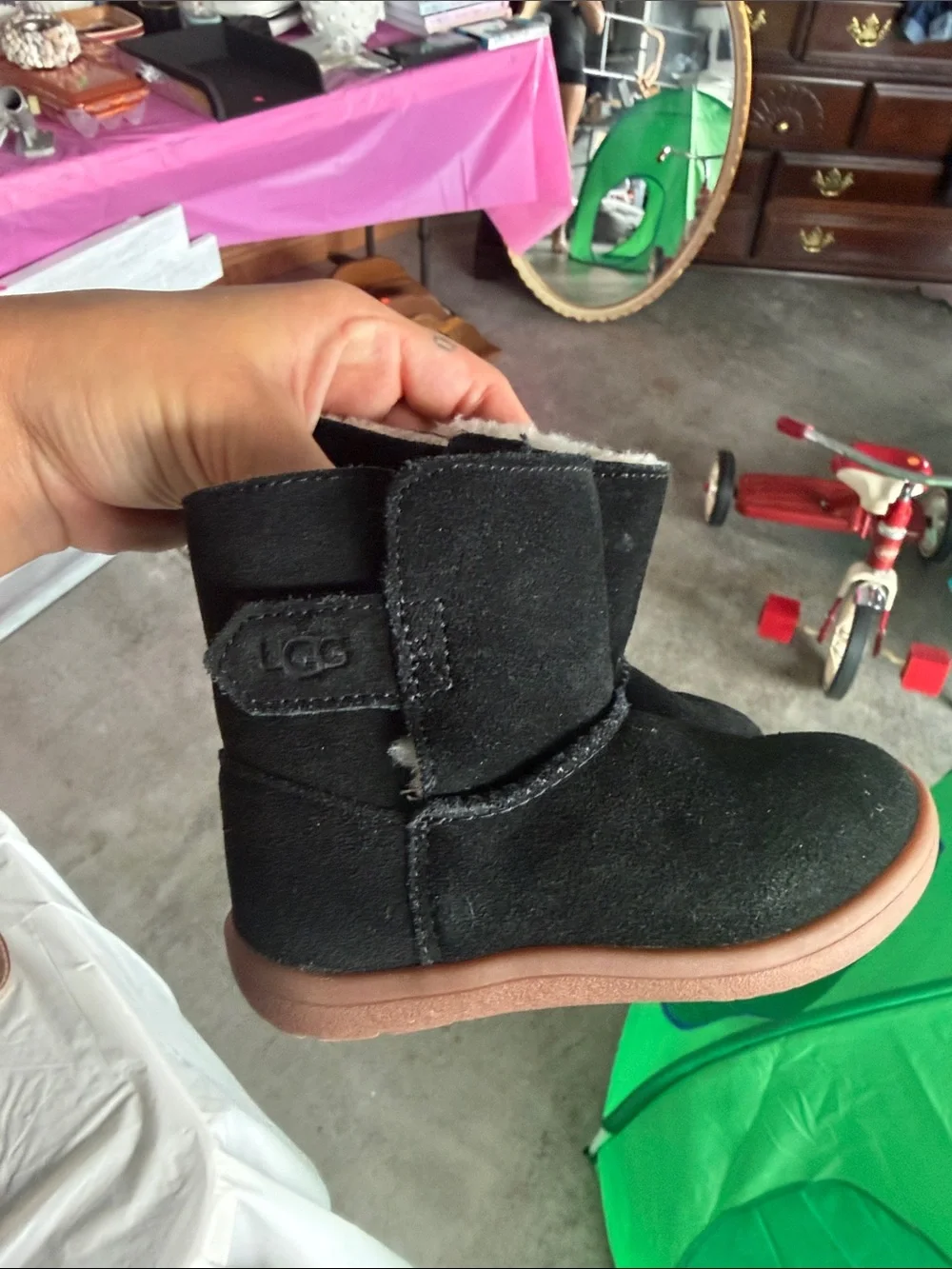 UGG soft suede