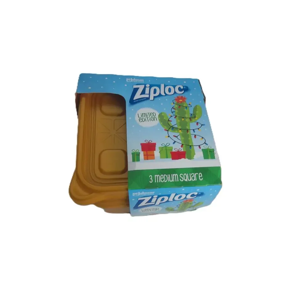 Ziploc medium square