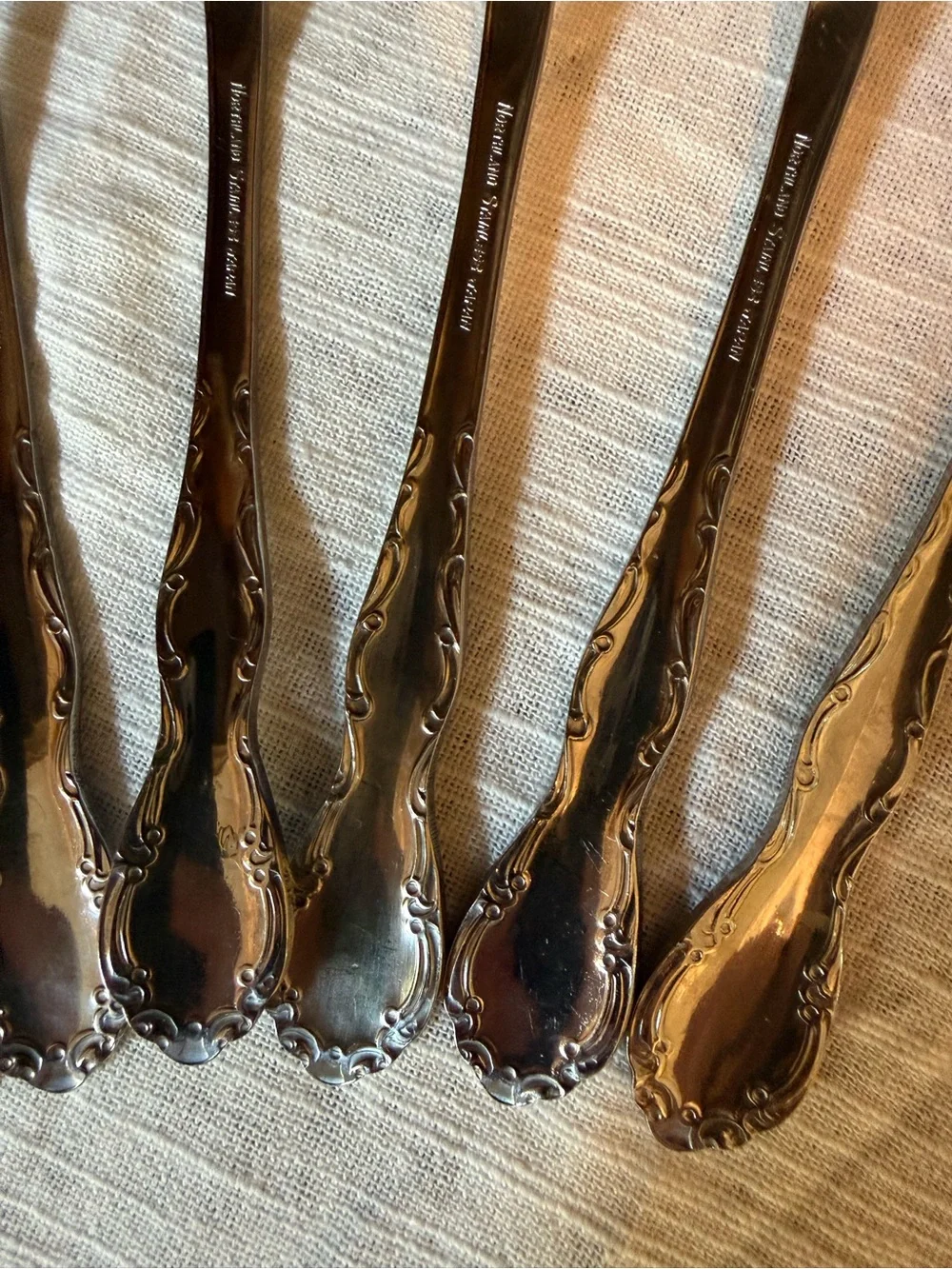 Oneida use soup spoons