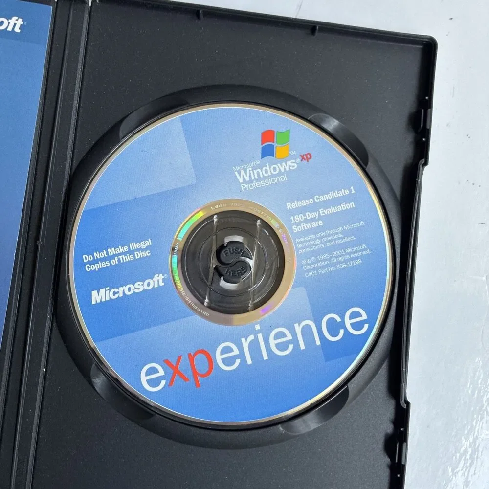 Microsoft Windows XP Professional 180-Day Evaluation Software Kit W/product Key