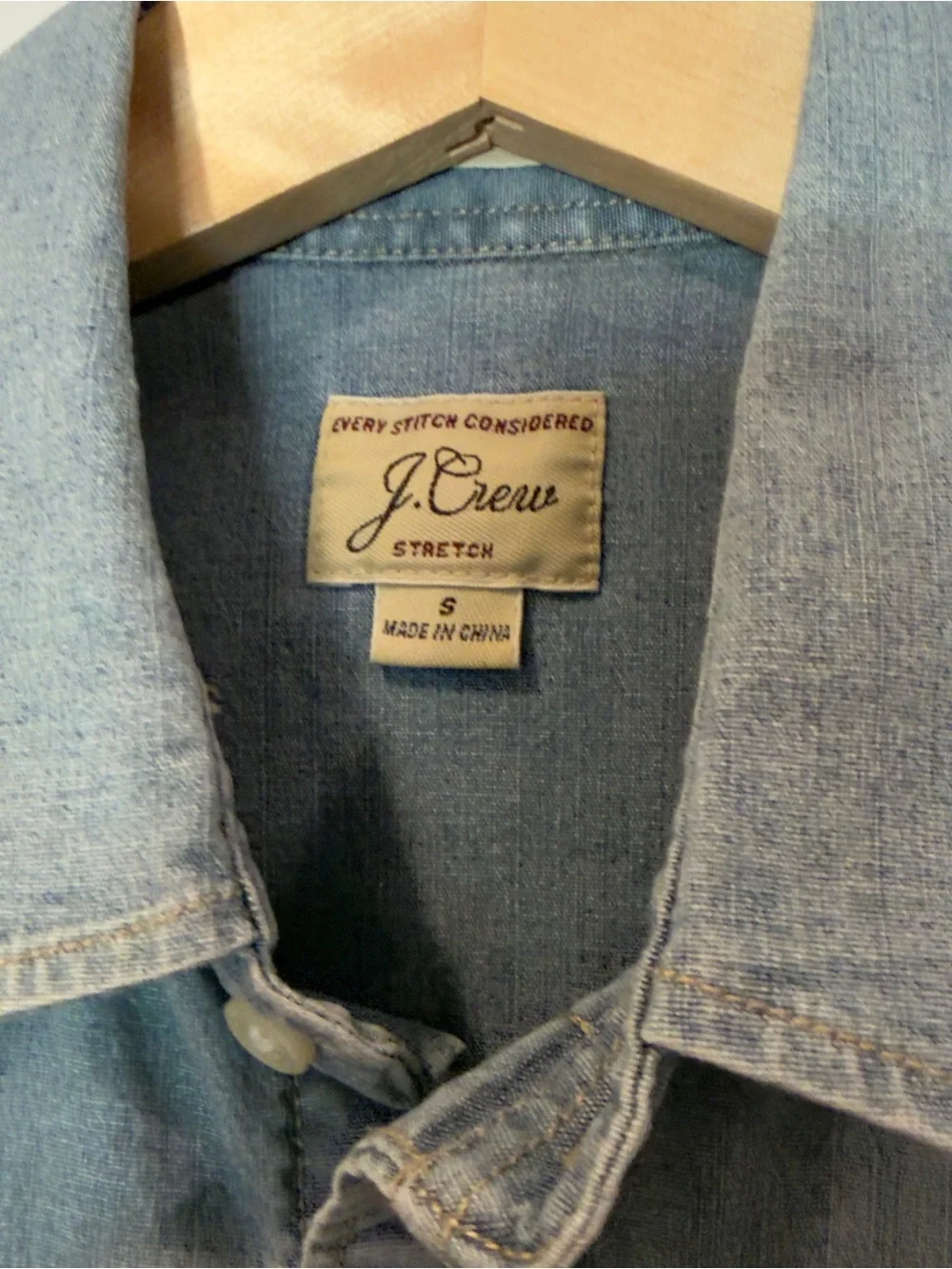 J. Crew light blue