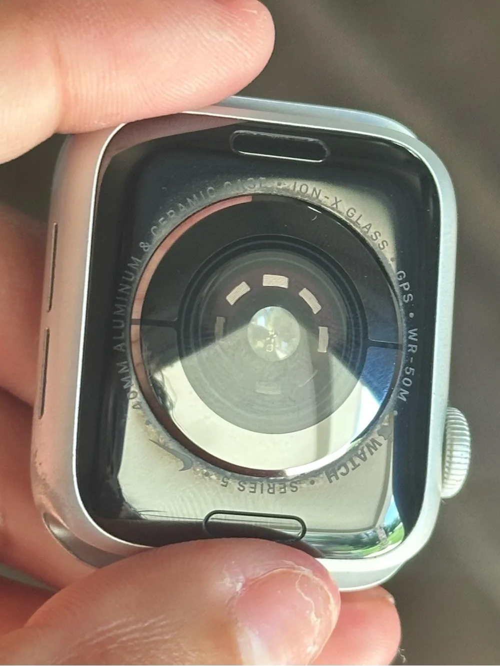 Apple Watch (White) with White Sport Band and USB Magnetic Charger