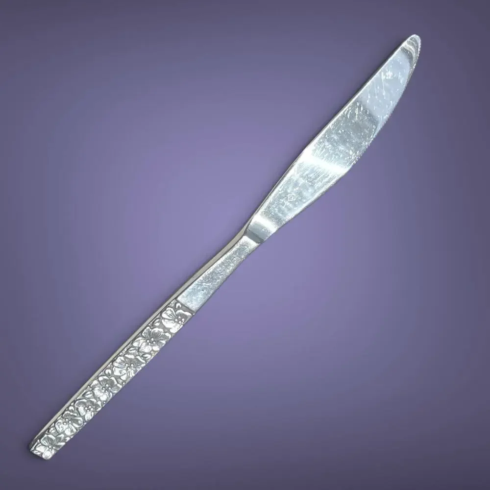 Oneida OHS46 One Butter Knife Flatware Stainless Steel  70s Replacement Crafting