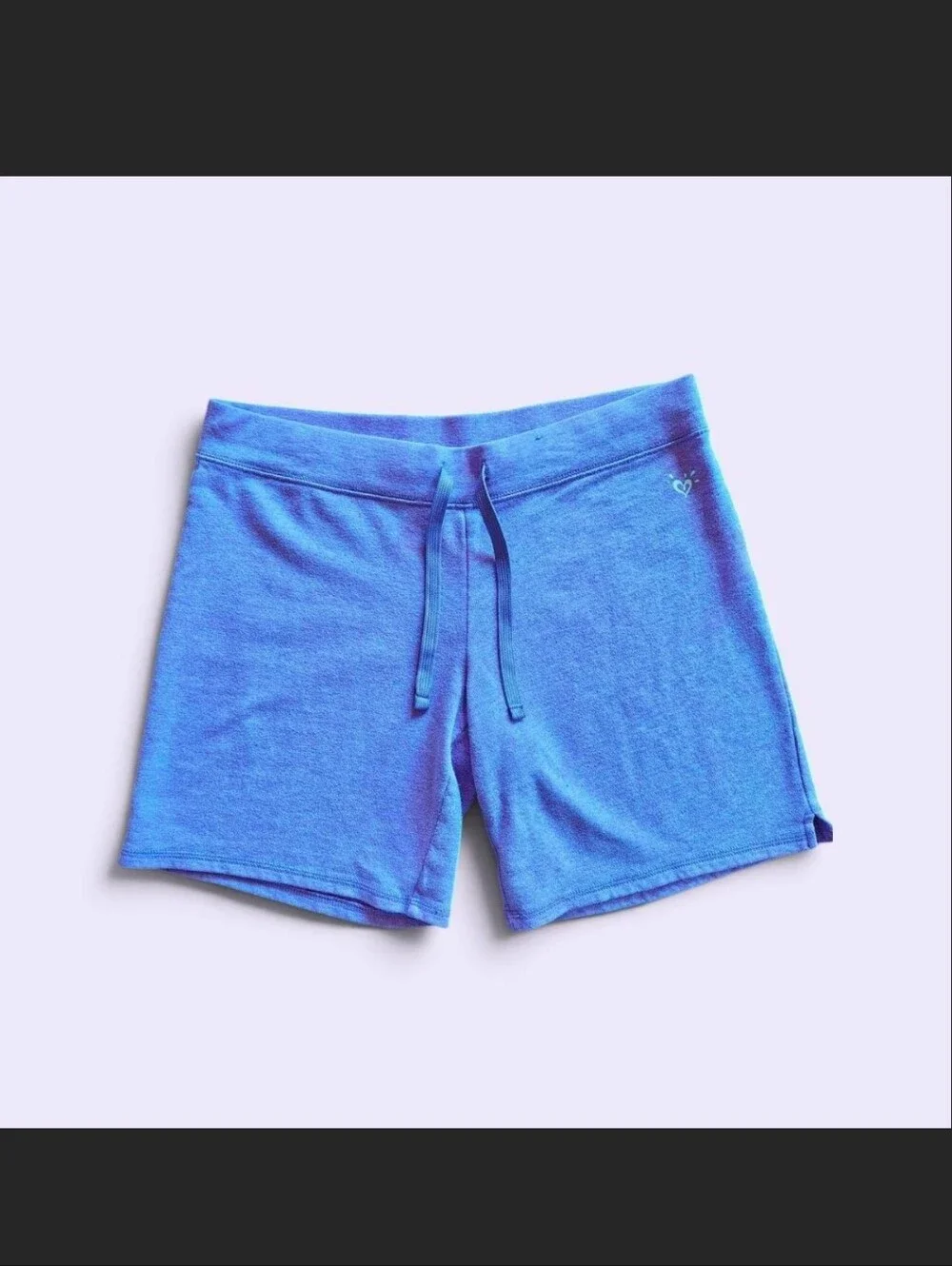 Justice purple sweat shorts girls size 18