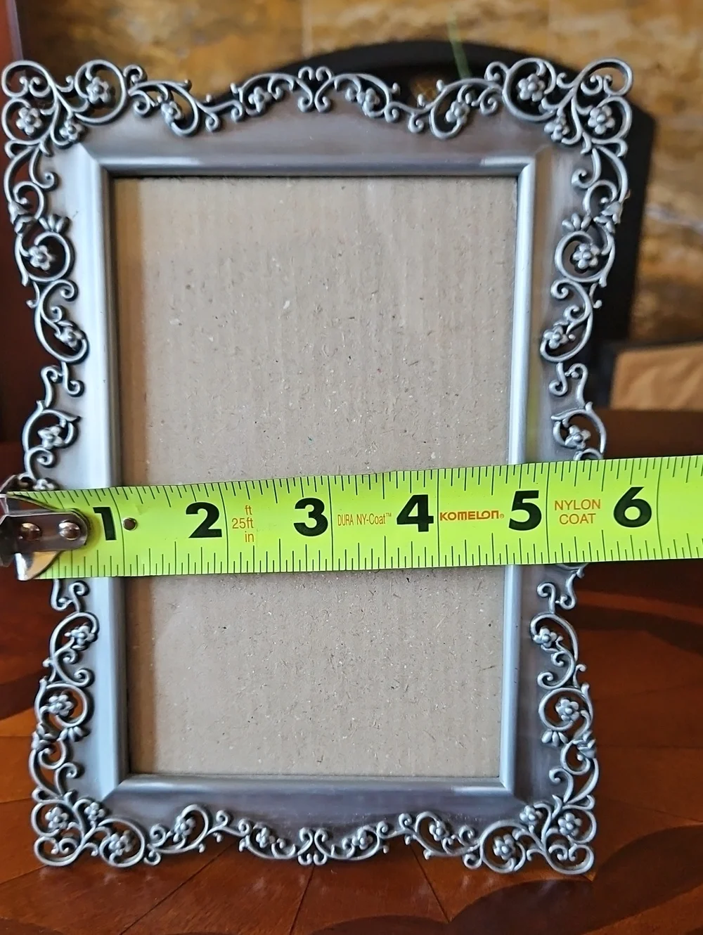 Elegant Ornate Baroque Style Picture Frames Set of 2, One Gold and One Silver