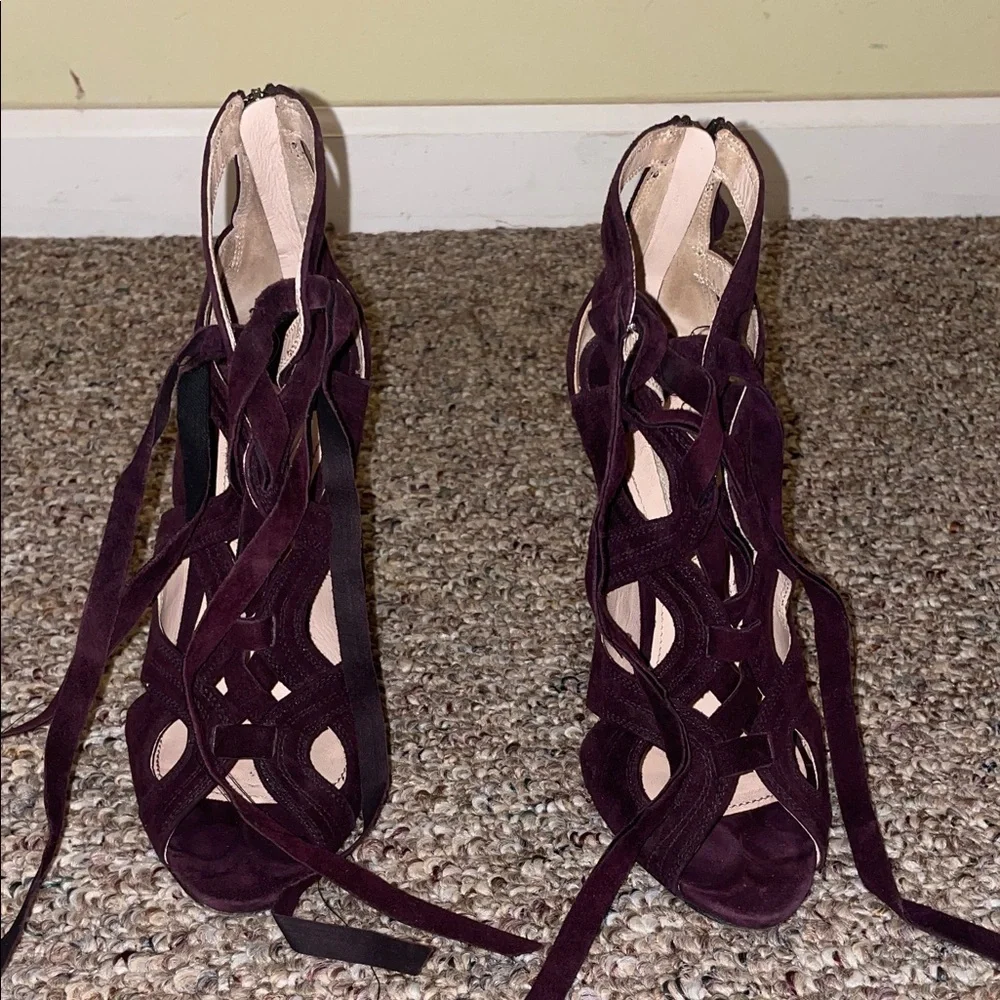 Miu Miu shimmering silver