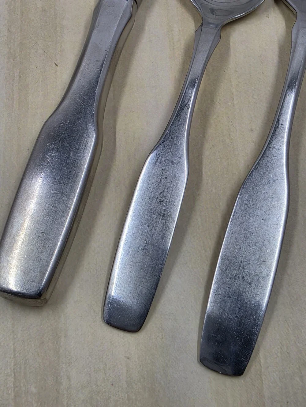 Oneida Paul Revere Youth Flatware Set Satin Finish Community Stamp 3 Pieces