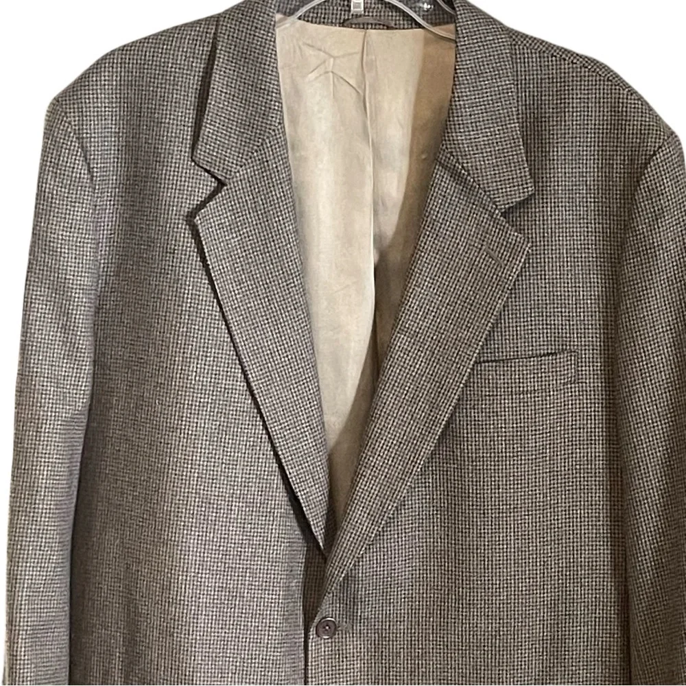 Vintage J Crew Oarsman Blazer Jacket USA Made Wool Mens 44R