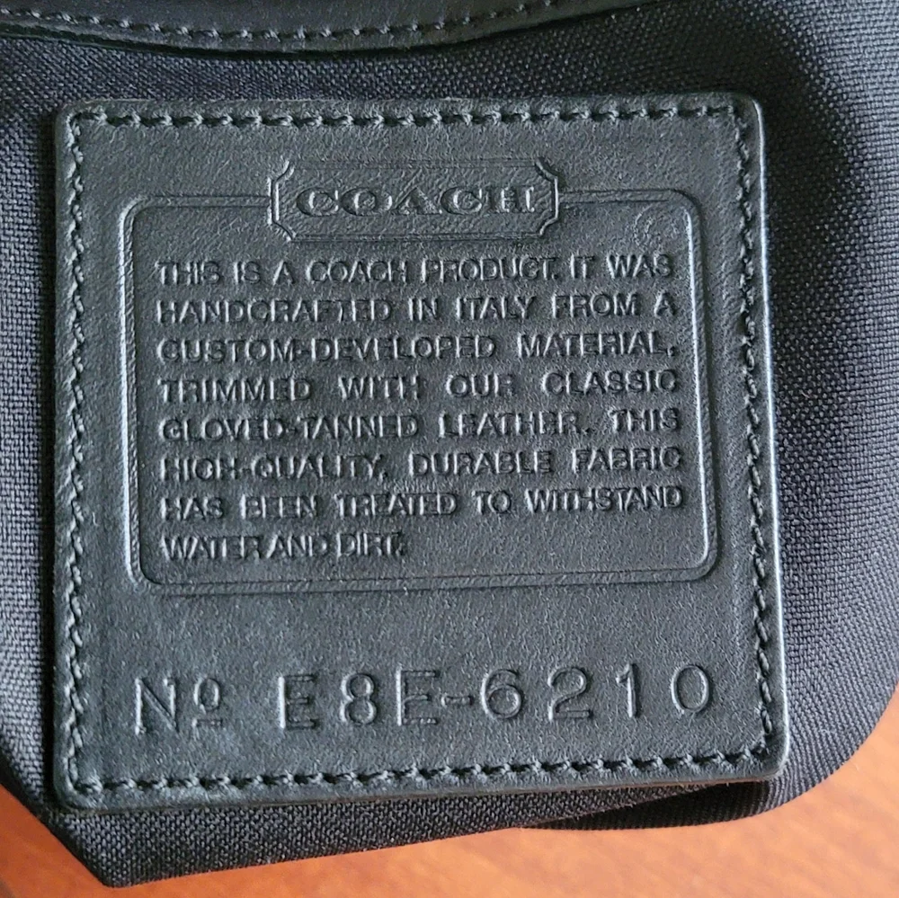 Coach style number
