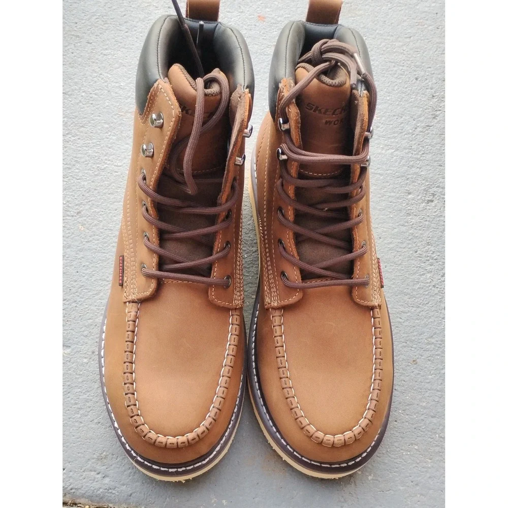 Men's Sketchers Kadmiel Bennot Work Boots Size 11 NWB