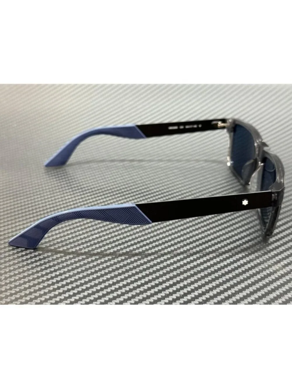 New Montblanc Men Grey Sunglasses 54-17-145