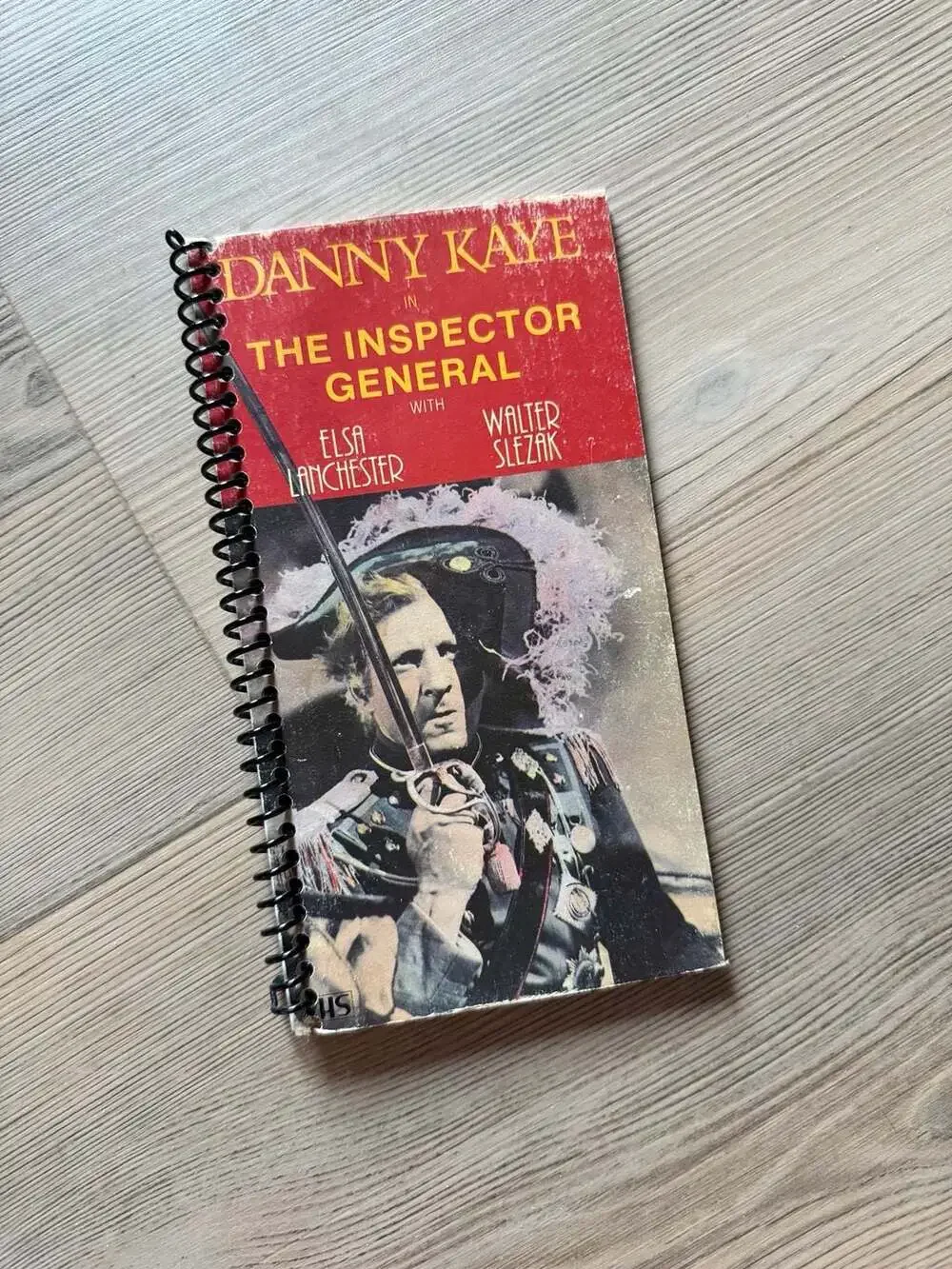 The Inspector General (1949) Danny Kaye Spiral Bound Notebook