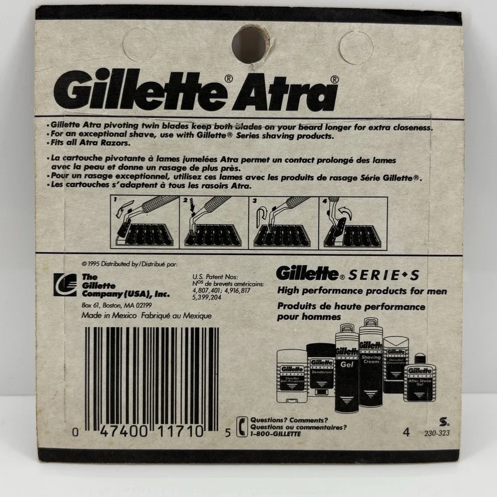 gillette vintage atra