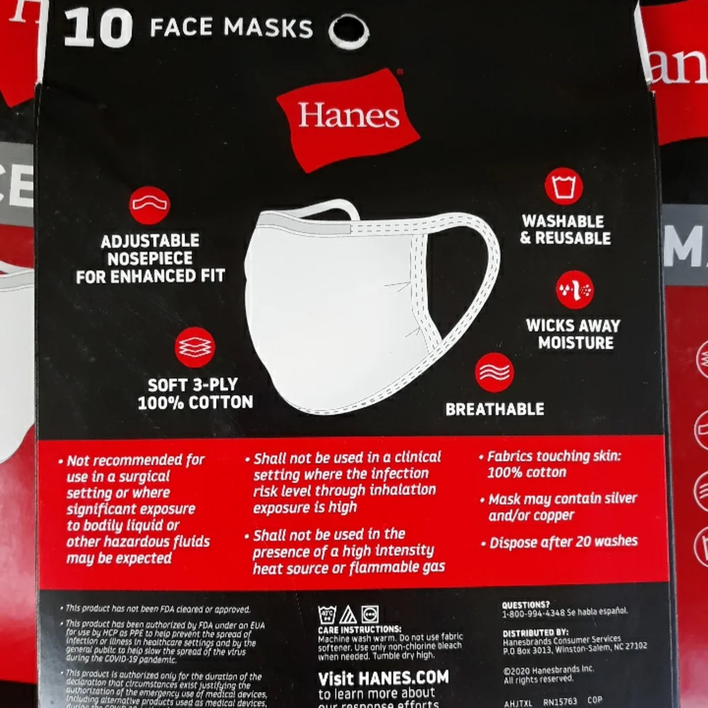 Hanes any throughout off