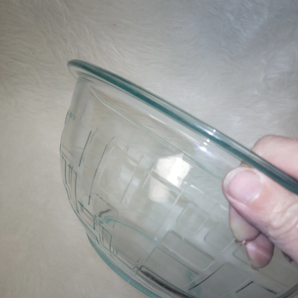 Pyrex geometric rectangles