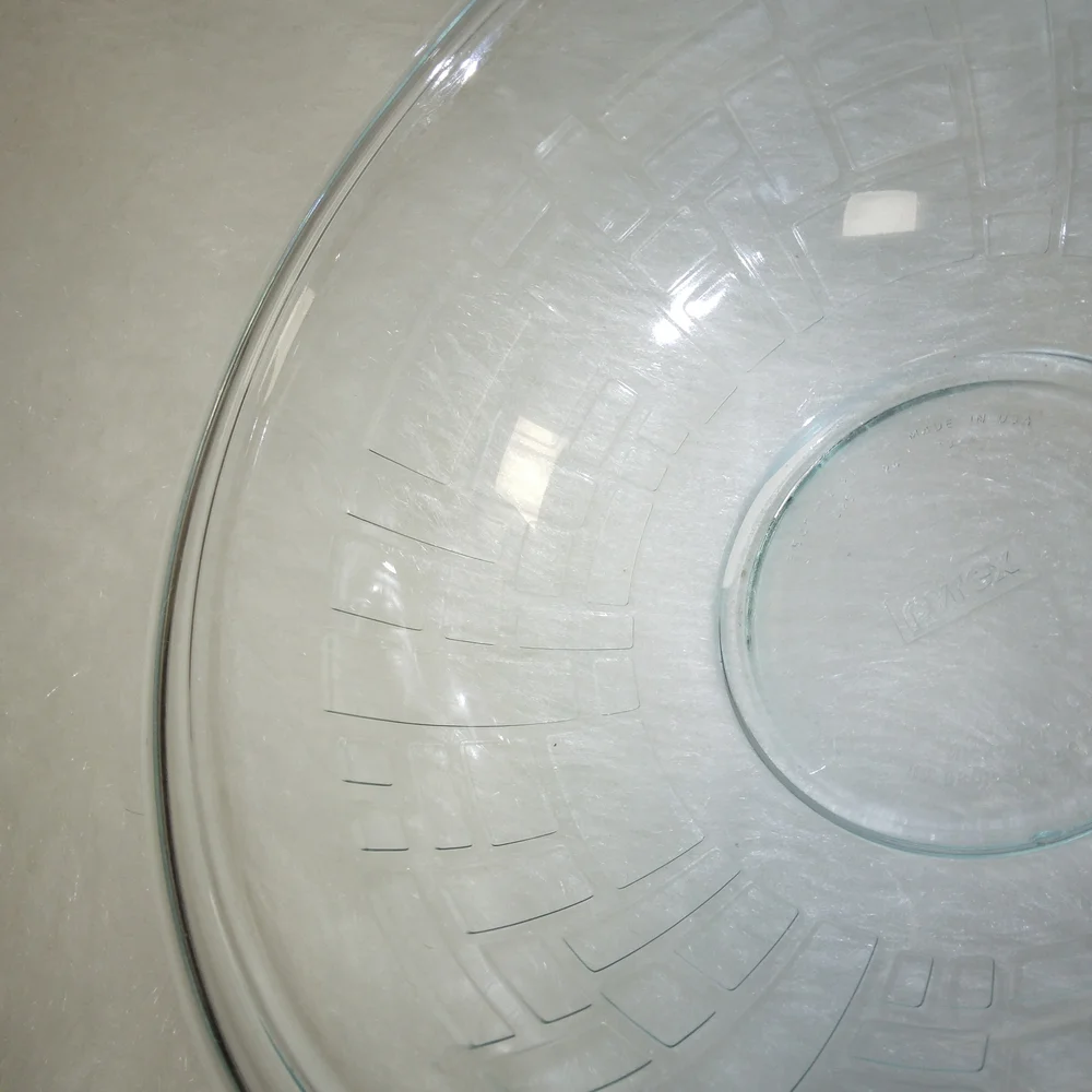 Pyrex geometric rectangles
