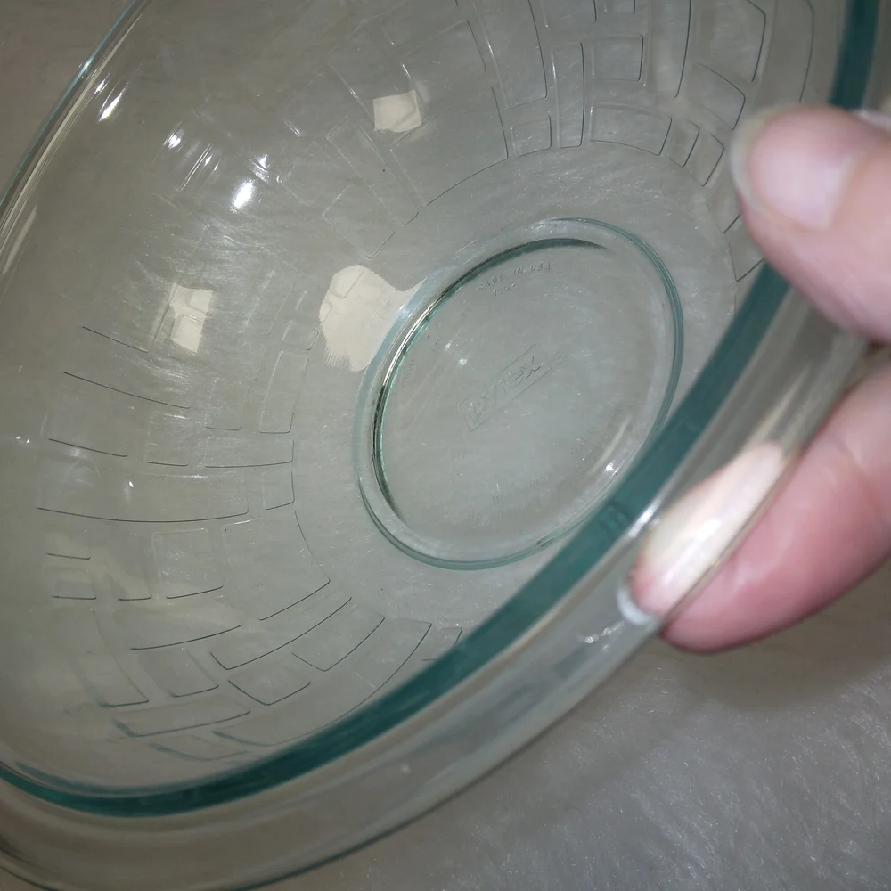 Pyrex geometric rectangles