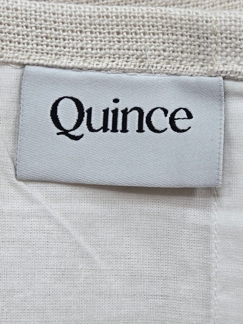 Quince includes 48x84