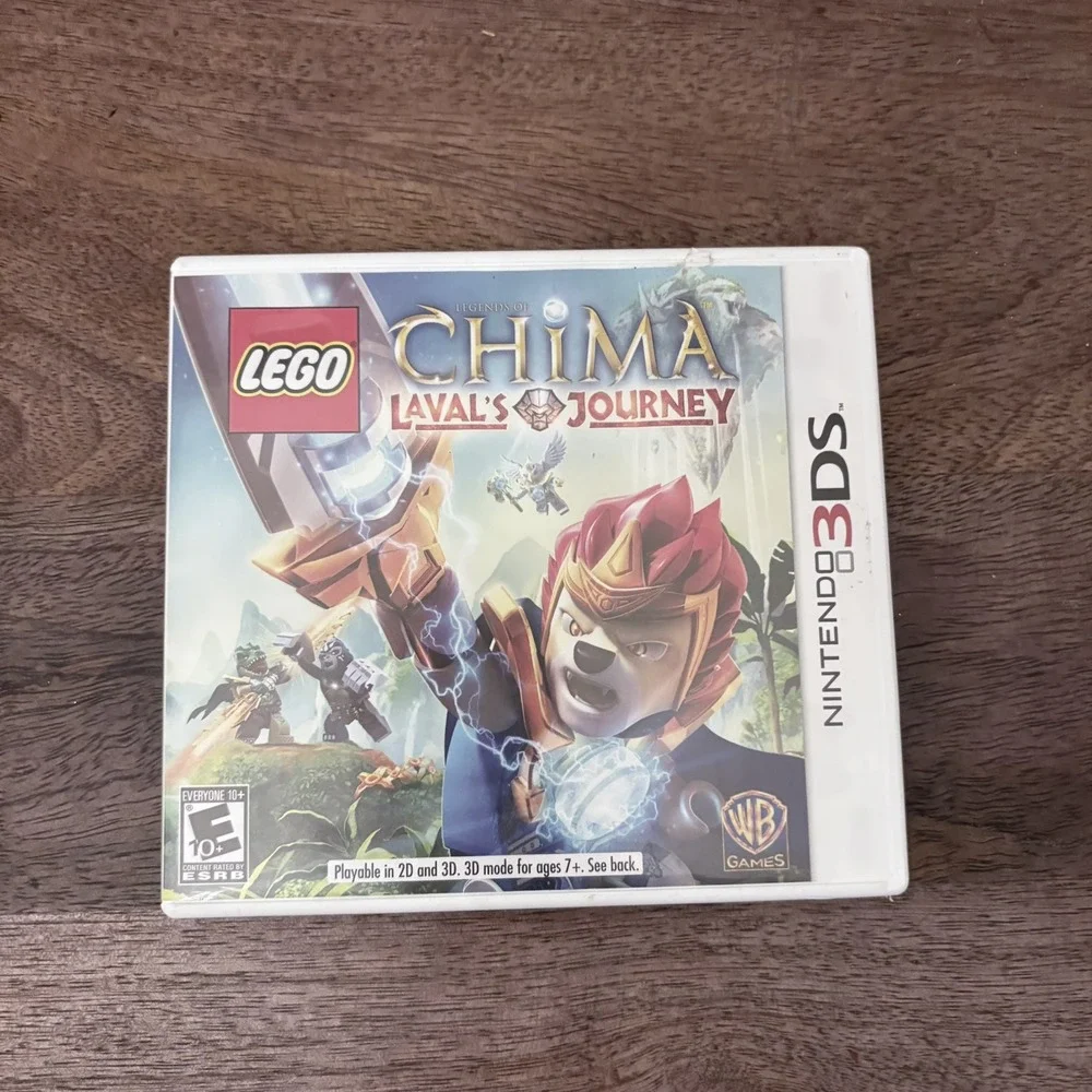 LEGO Legends of Chima: Laval's Journey Nintendo 3DS, 2013 2D & 3D Complete‎ DS