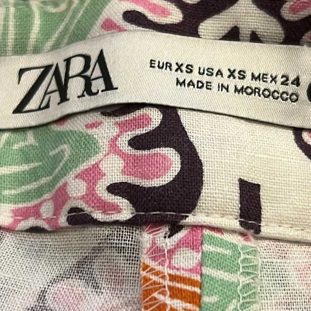 Zara linen blend