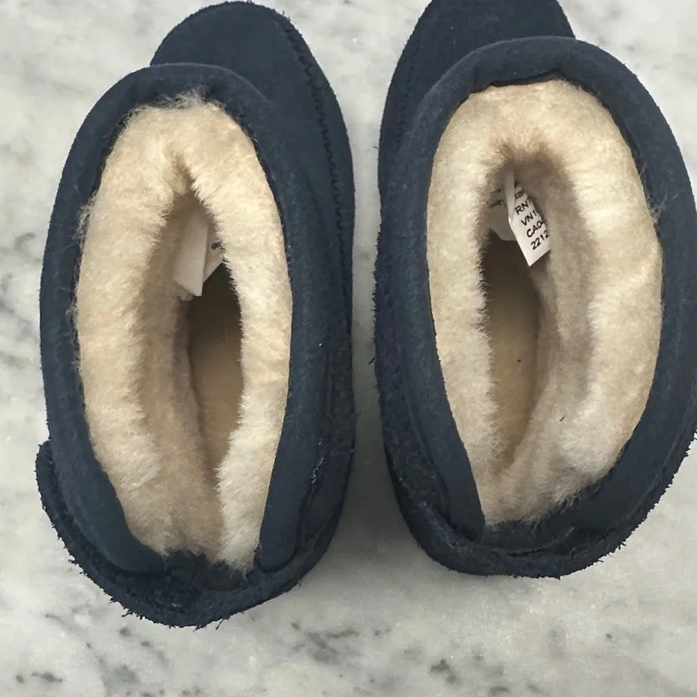 Toddler Navy Blue L.L. Bean Boots