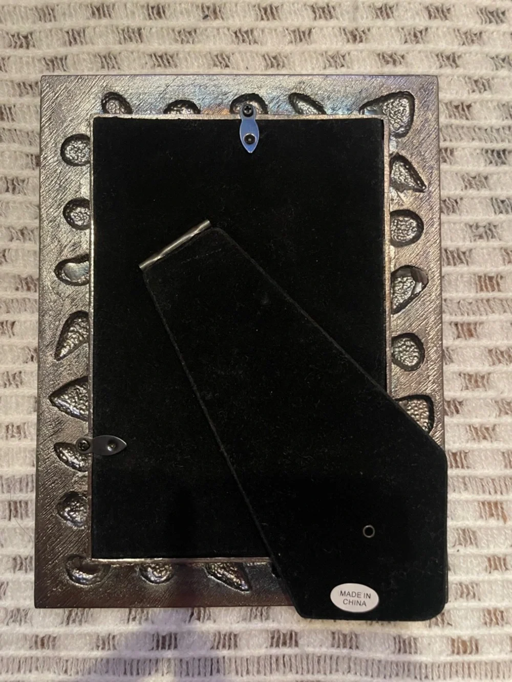 NWOT Pewter Seashell 4x6 Picture Frame - Nautical Coastal Beach Decor