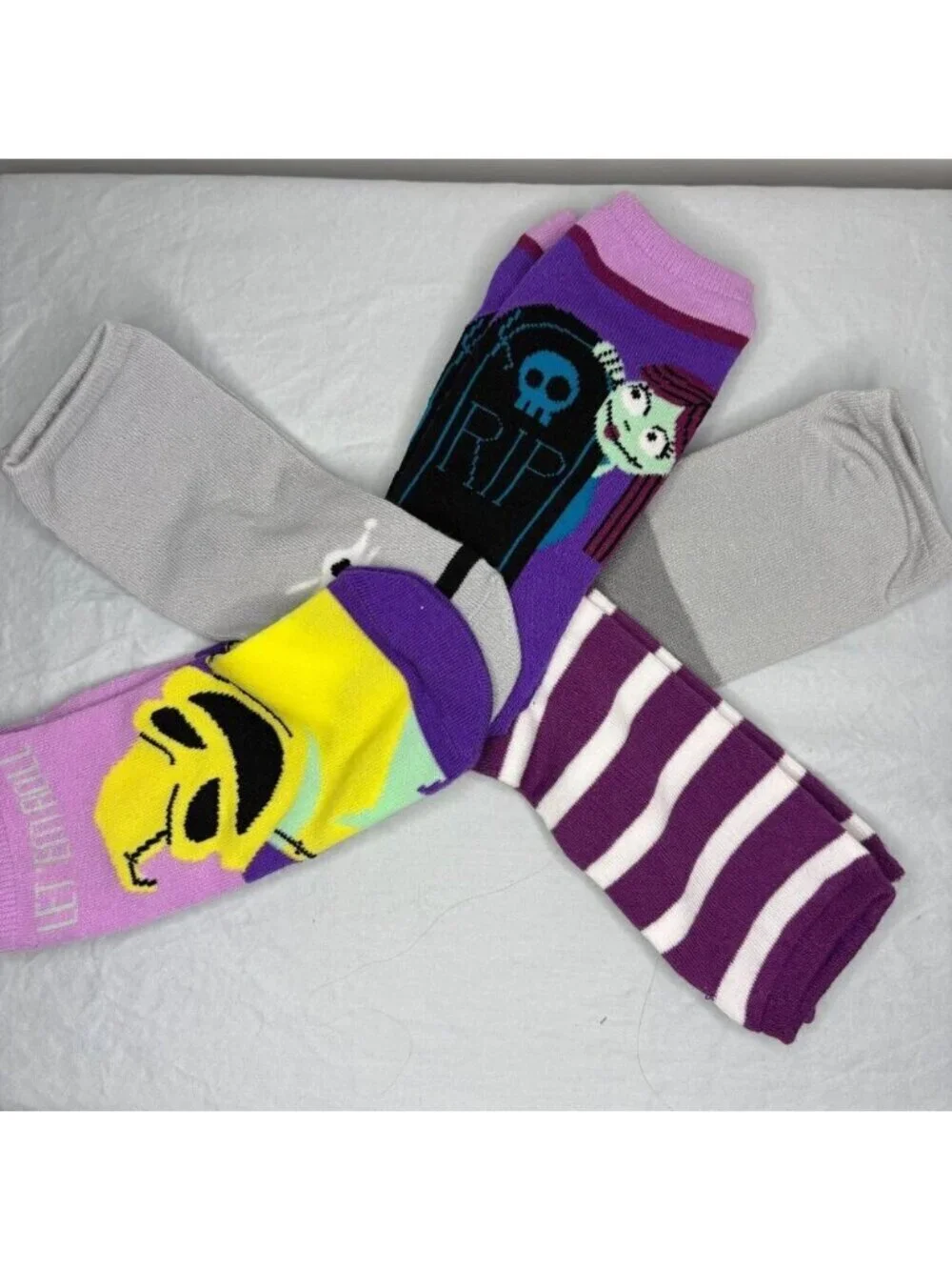 DISNEY SOCKS NWOT 5 Pair Nightmare Before Christmas