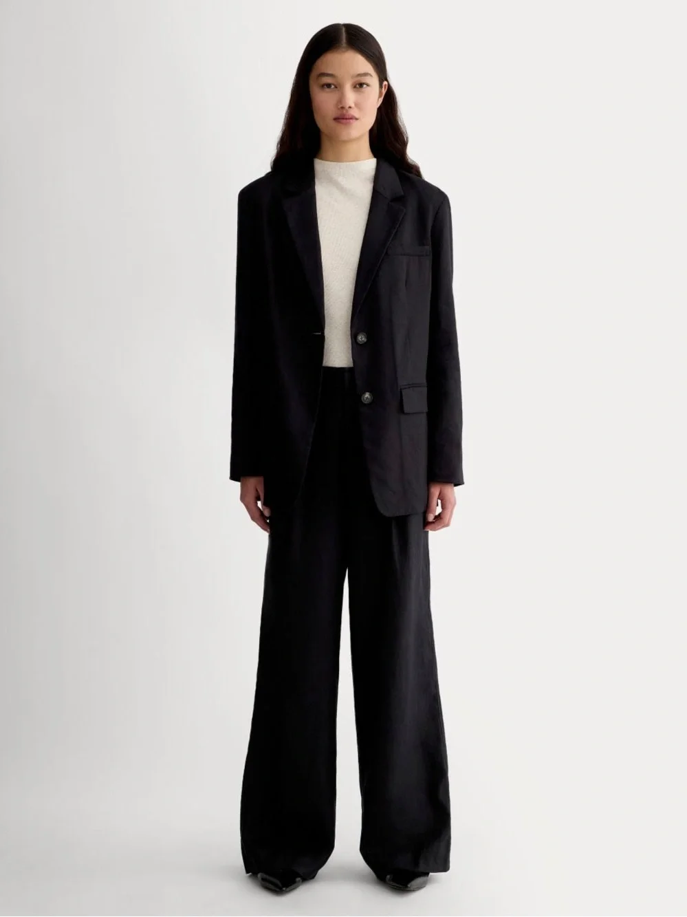 Everlane blazer trousers coastalgrandmother