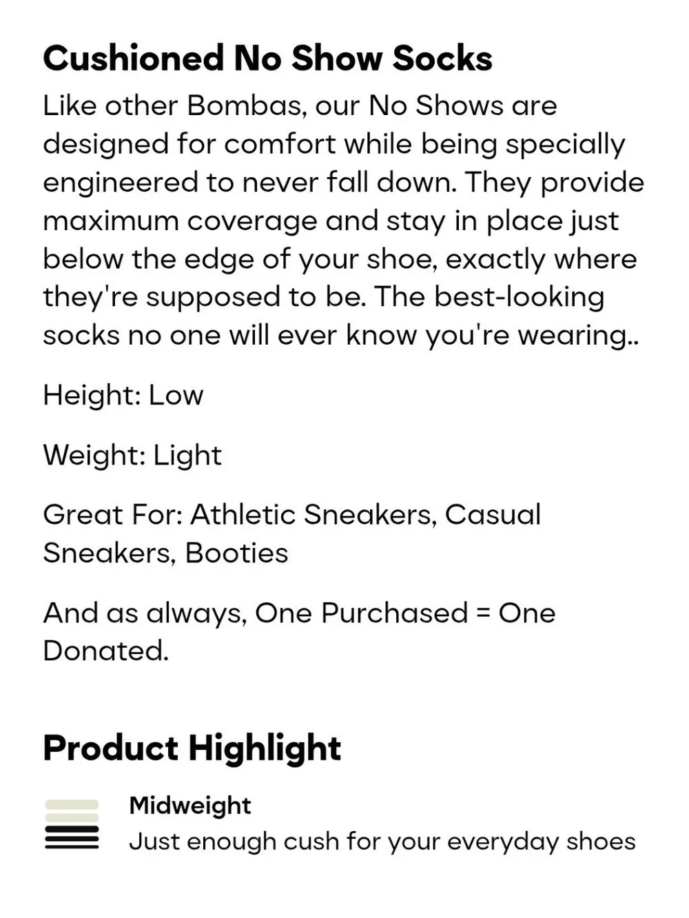 Bombas these cushioned