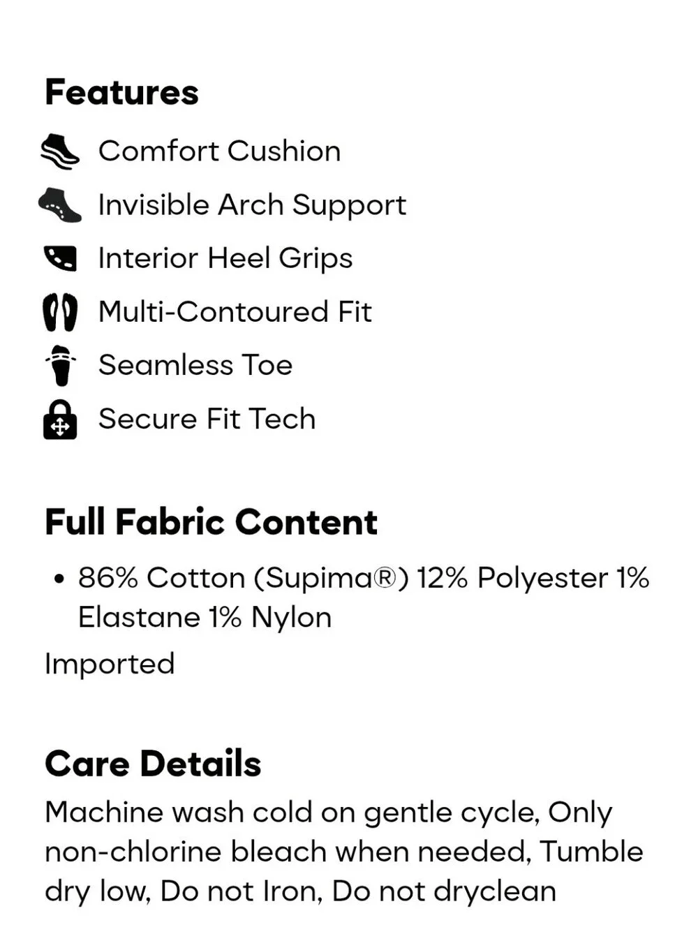 Bombas these cushioned
