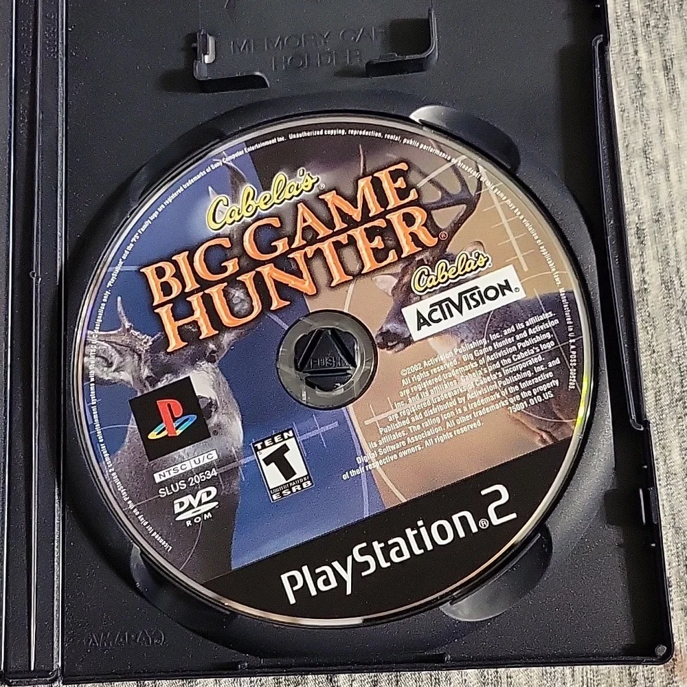 Cabelas playstation vintage