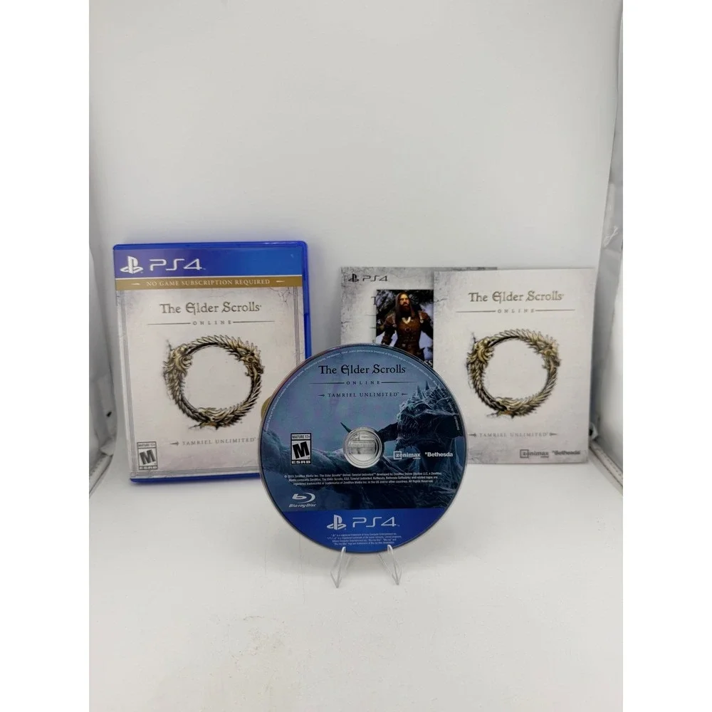 The Elder Scrolls Online Tamriel Unlimited PS4 PlayStation 4 Bethesda CUSA-00132