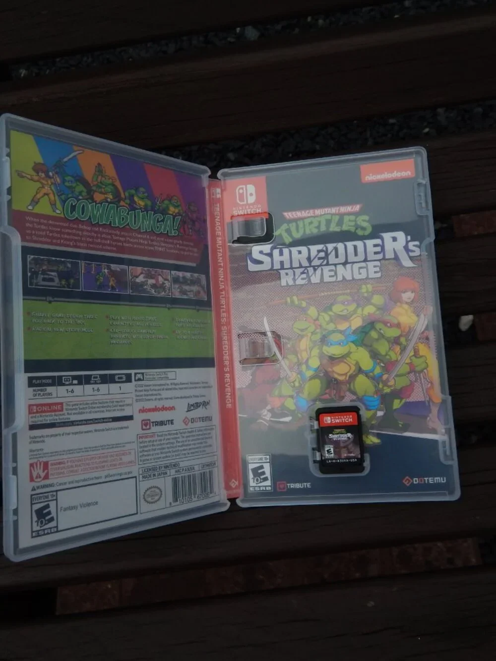 Nintendo Switch video shredder game