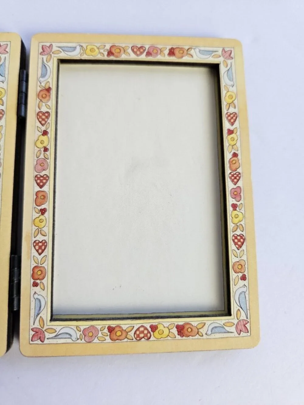 Picture Frame Wallet Size R. A. Lang Card Co. Friendship Smiles